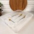 Лоток для столовых приборов прозрачный Dunya plastik - 3 Лоток для столовых приборов прозрачный Dunya plastik - 3