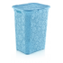 Корзина (50 л) с крышкой Dunya plastik (мотив) - 2 