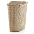 Корзина (52 л) с крышкой угловая Dunya plastik (ротанг) - 2 