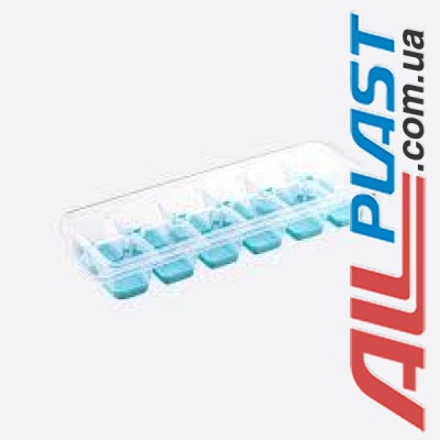 Форма для льда с силиконовым дном "Dunya plastik" Форма для льда с силиконовым дном "Dunya plastik"