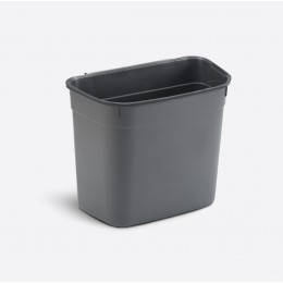 Ведро-контейнер для мусора навесное "Dunya plastik" Ведро-контейнер для мусора навесное "Dunya plastik"