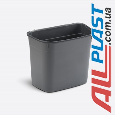 Ведро-контейнер для мусора навесное "Dunya plastik" Ведро-контейнер для мусора навесное "Dunya plastik"