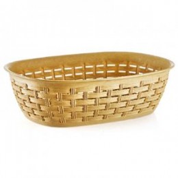 Корзинка (3.0 л) ротанг для хлеба, Dunya plastik