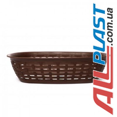 Корзинка (2.0 л) ротанг для хлеба, Dunya plastik