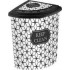 Корзина для белья угловая с рисунком Keep Clean  "ELIF" - 1 