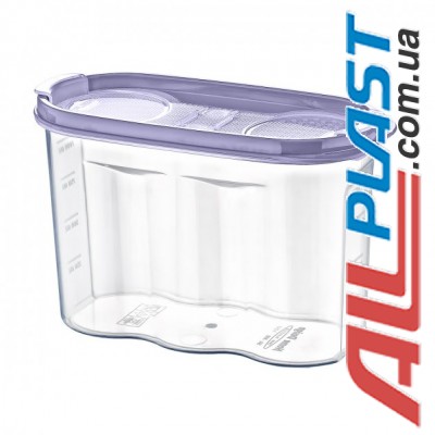 Ёмкость (1.2 л) для сыпучих продуктов Irak Plastik  