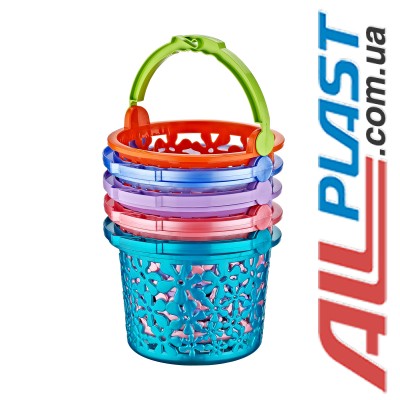Корзинка для прищепок ажурная "Irak Plastik" Корзинка для прищепок ажурная "Irak Plastik"