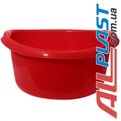 Таз 10л красный "LAM" Таз 10л красный "LAM"