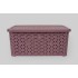 Корзина низкая с крышкой 6 л (К12-803) Корзина низкая с крышкой 6 л (К12-803)
