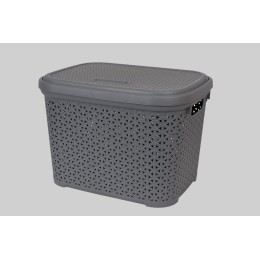 Корзина с крышкой 30 л (К14-130) Корзина с крышкой 30 л (К14-130)