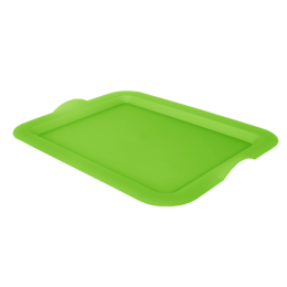 Поднос прямоугольный 46,5х36,5х3,5 см зелёный Алеана 167404 Поднос прямоугольный 46,5х36,5х3,5 см зелёный Алеана 167404